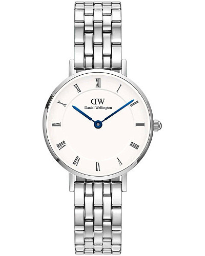 Daniel Wellington Petite Roman Numerals 5-Link Silver DW00100685