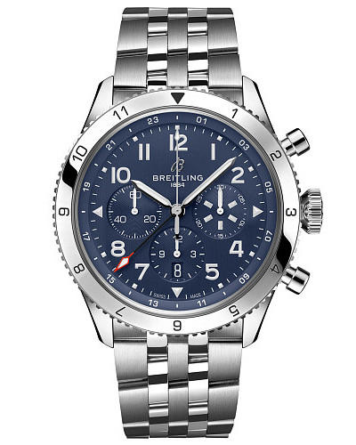 Breitling Super Avi B04 Chronograph GMT 46 Tribute To Vought F4U Corsair AB04451A1C1A1